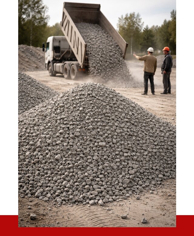 Гранитный щебень фракция 0-5 в Белогорске от 2959 руб ПРОНЕРУДБгк