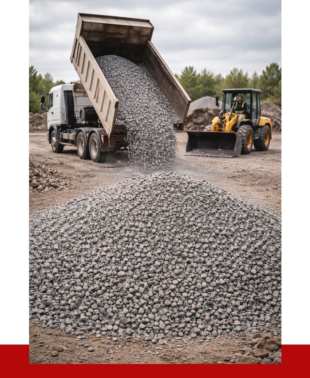 Гранитный щебень фракция 5-10 в Белогорске от 3265 | ПРОНЕРУДБгк