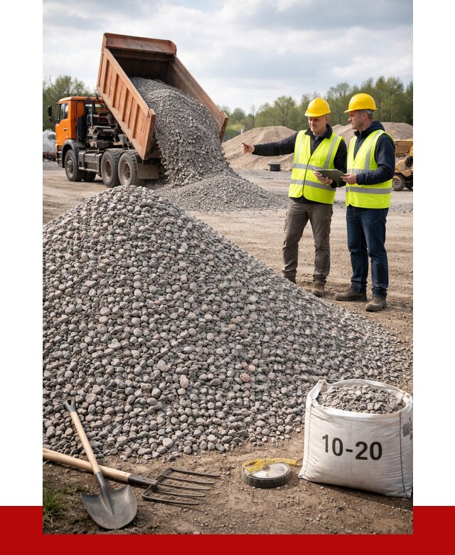 Гранитный щебень фракция 10-20 в Белогорске от 4285 руб.|ПРОНЕРУДБгк