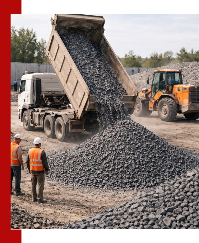 Доставка и продажа щебня габбро-диабаза в Белогорске