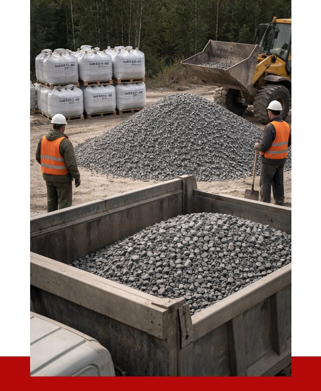 Щебень габбро диабаз 20-40 в Белогорске от 3469 руб. | ПРОНЕРУДБгк