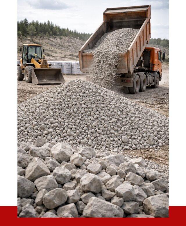 Доломитовый щебень фр. 20-40 в Белогорске от 4285 р. | ПРОНЕРУДБгк