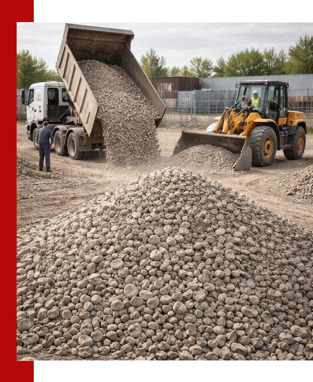 Доломитовый щебень фракции 20–41 с доставкой в Белогорске