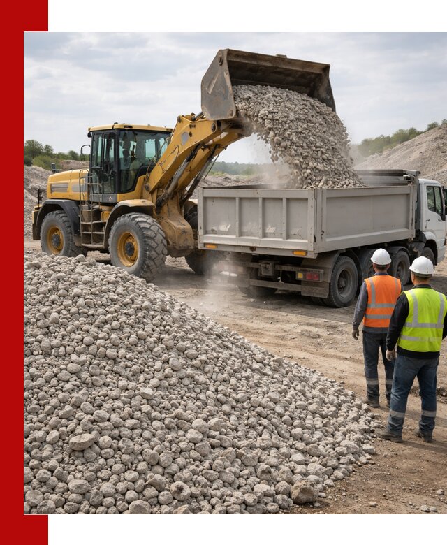 Доломитовый щебень фракция 40–71 доставка и продажа в Белогорске