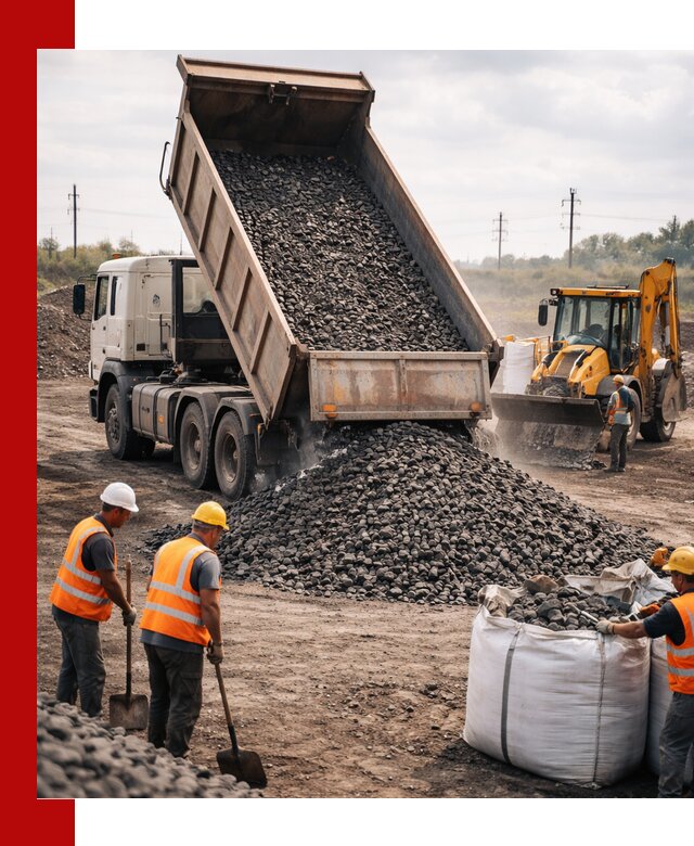 Шлаковый щебень фракция 40-70 с доставкой в Белогорске