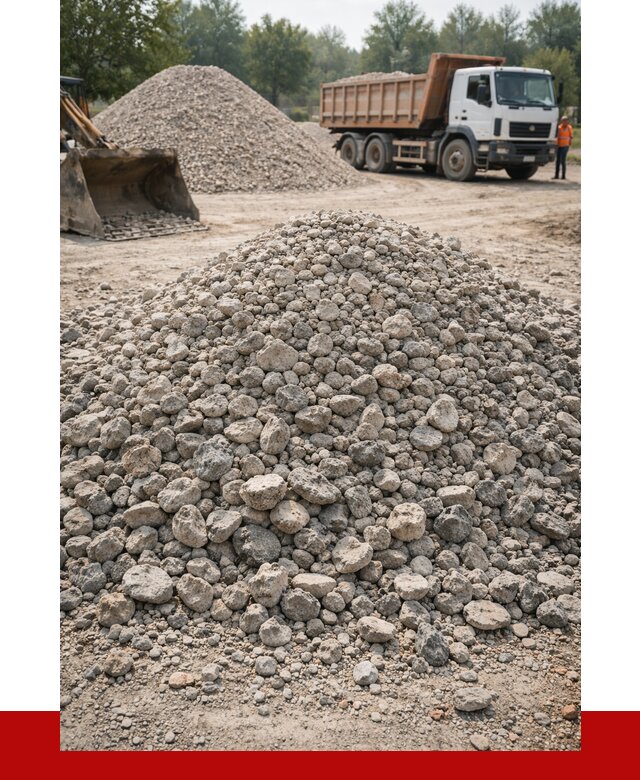 Вторичный щебень фракция 20-40 в Белогорске от 2244 р ПРОНЕРУДБгк