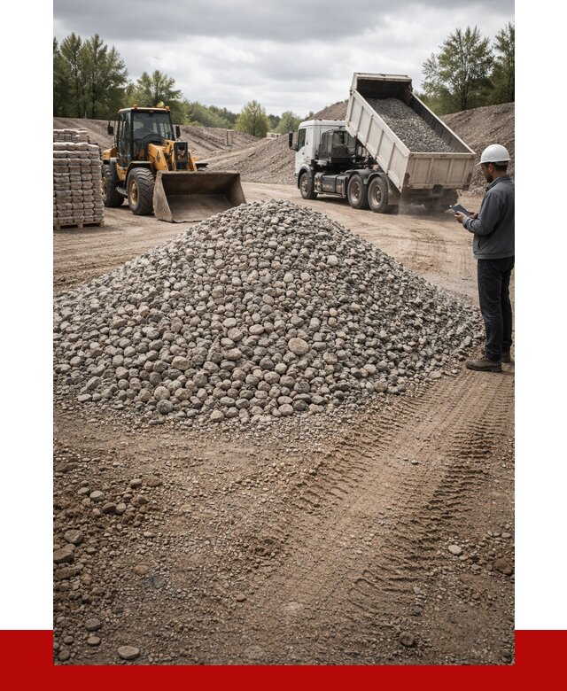 Купить бетонный щебень в Белогорске, от 3265 р. ПРОНЕРУДБгк