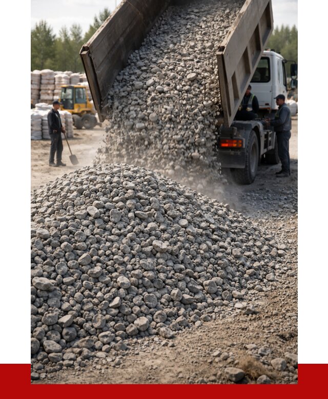 Бетонный щебень фракция 40-70 в Белогорске от 1836 р. ПРОНЕРУДБгк