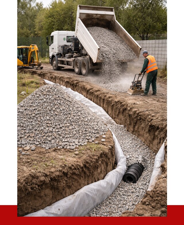 Щебень для дренажа в Белогорске от 1887 р., ПРОНЕРУДБгк доставка