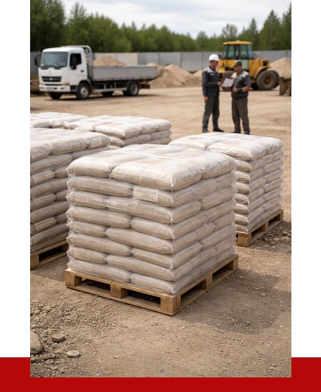 Карьерный песок в мешках в Белогорске от 1224 р. - ПРОНЕРУДБгк