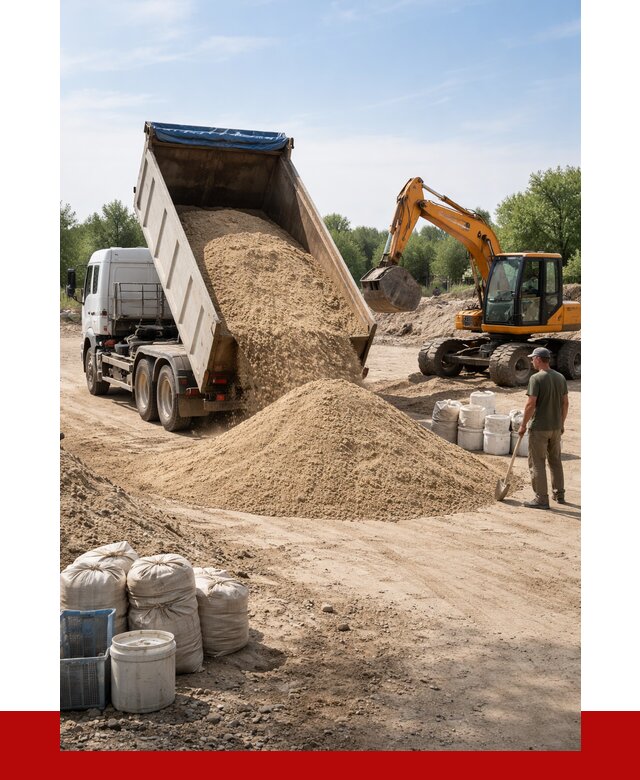 Купить речной песок в Белогорске от 1224 р. за куб | ПРОНЕРУДБгк