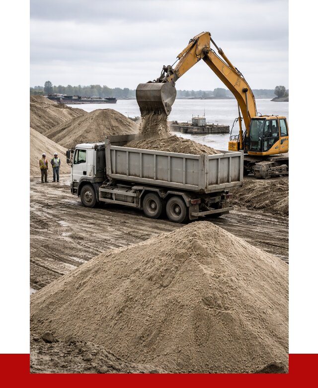 Купить речной песок навалом в Белогорске от 1836 р., ПРОНЕРУДБгк