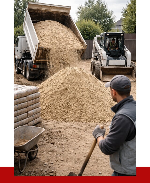 Мытый речной песок с доставкой в Белогорске от 1479 р. | ПРОНЕРУДБгк