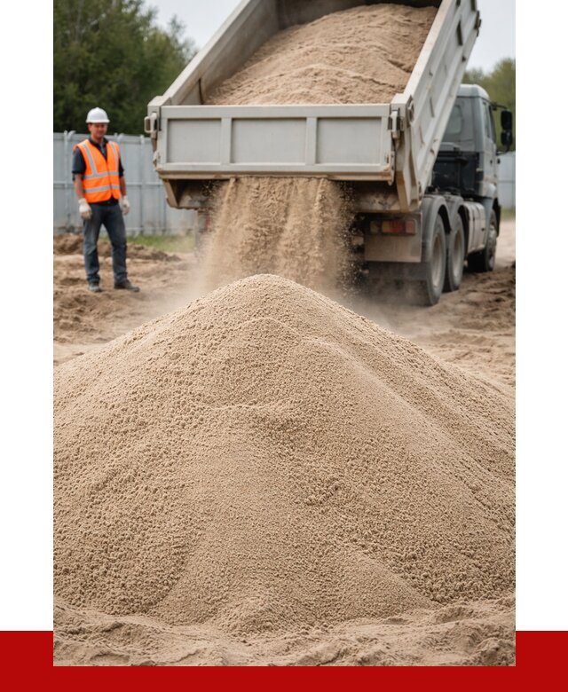 Купить сеяный песок с доставкой в Белогорске от 2244 р ПРОНЕРУДБгк