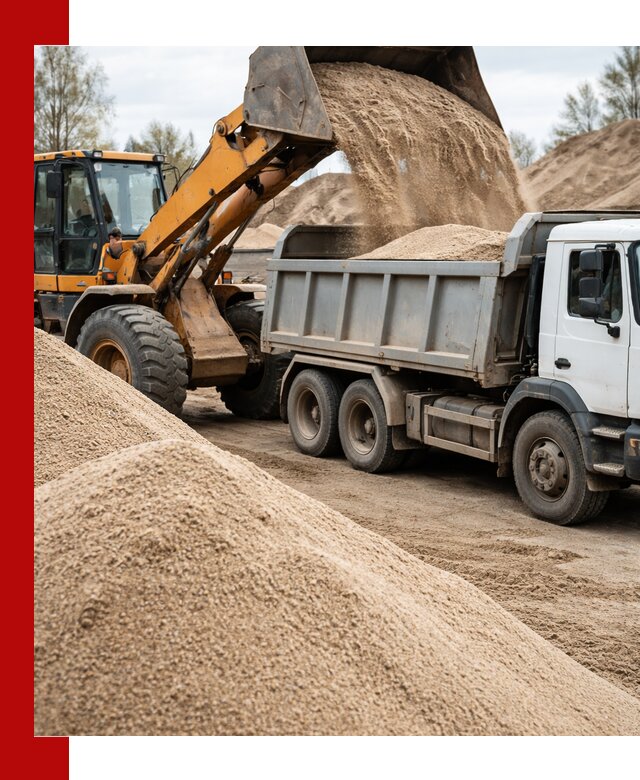 Доставка сеяного песка в Белогорске оптом и в розницу
