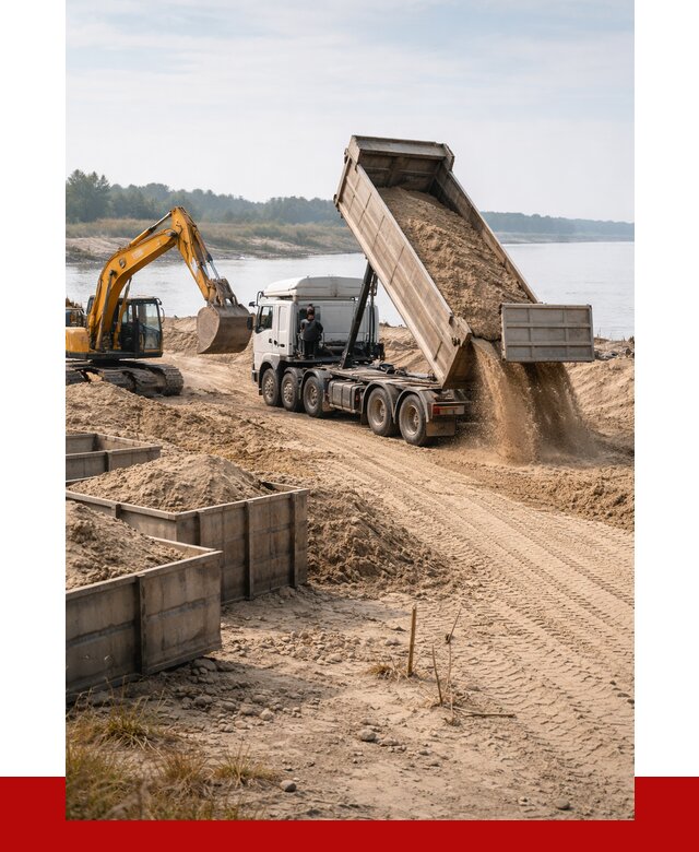 Купить намывной песок в Белогорске от 1530 р., ПРОНЕРУДБгк