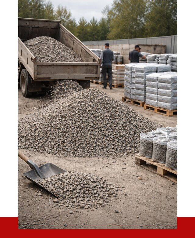 Гравий фракция 5-20 в Белогорске купить от 2346 р. ПРОНЕРУДБгк