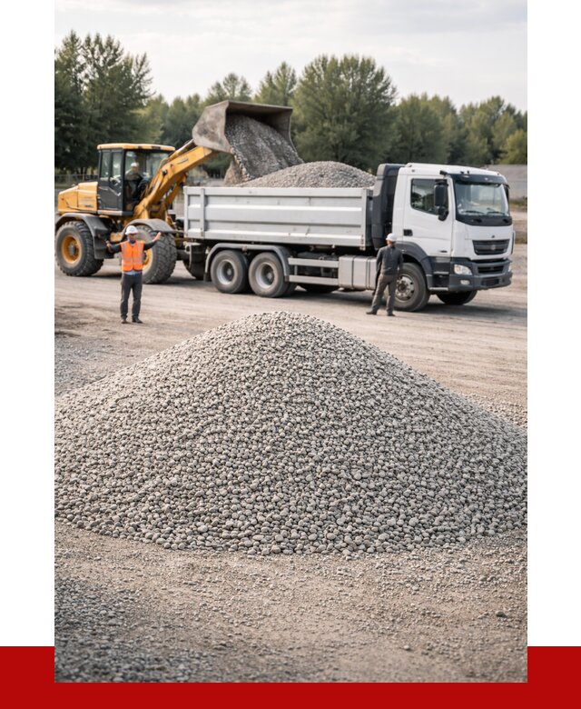Купить мытый гравий в Белогорске от 3571 р, доставка ПРОНЕРУДБгк