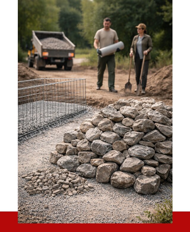 Камень для габионов фракция 100-200 в Белогорске от 4897 р. | ПРОНЕРУДБгк