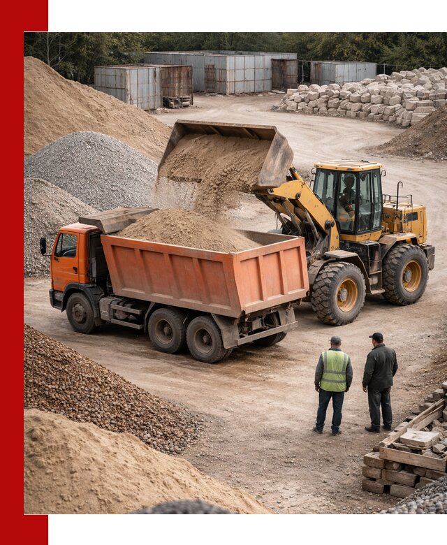 Доставка сыпучих смесей и смесей для стройки в Белогорске