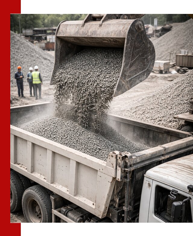 Отсев и крошка для строительства и дорожных работ в Белогорске