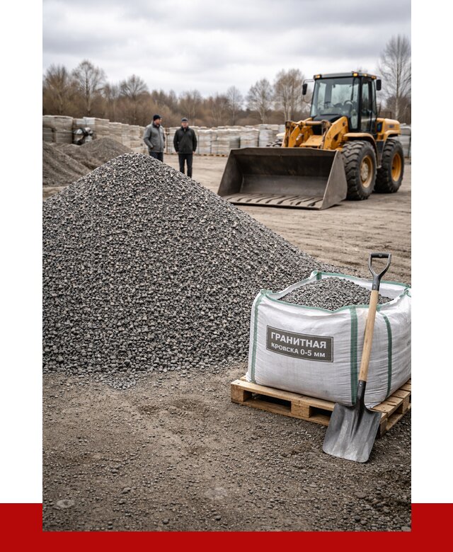 Купить гранитную крошку в Белогорске от 4897 р. с доставкой | ПРОНЕРУДБгк