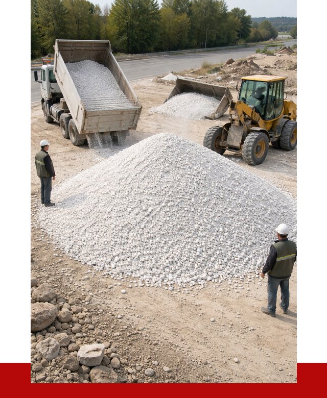 Белая мраморная крошка в Белогорске от 4285 р. с доставкой | ПРОНЕРУДБгк