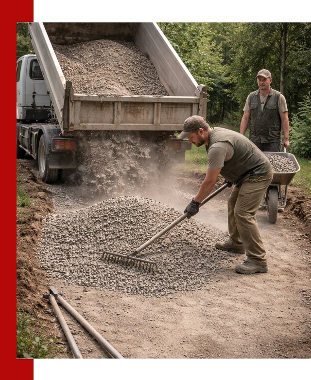 Каменная крошка для дорожек с доставкой в Белогорске