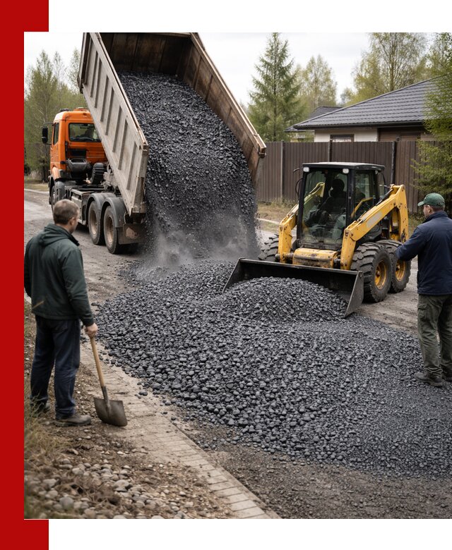 Крошка габбро с доставкой в Белогорске для строительных работ