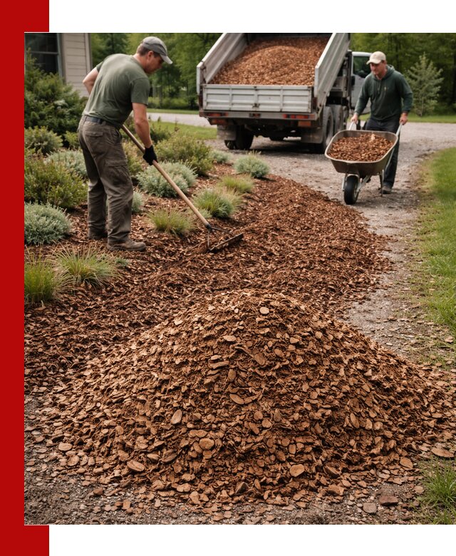 Крошка для мульчирования с доставкой в Белогорске