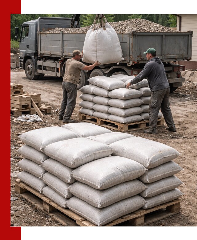 Керамзит в мешках с доставкой в Белогорске от компании-поставщика