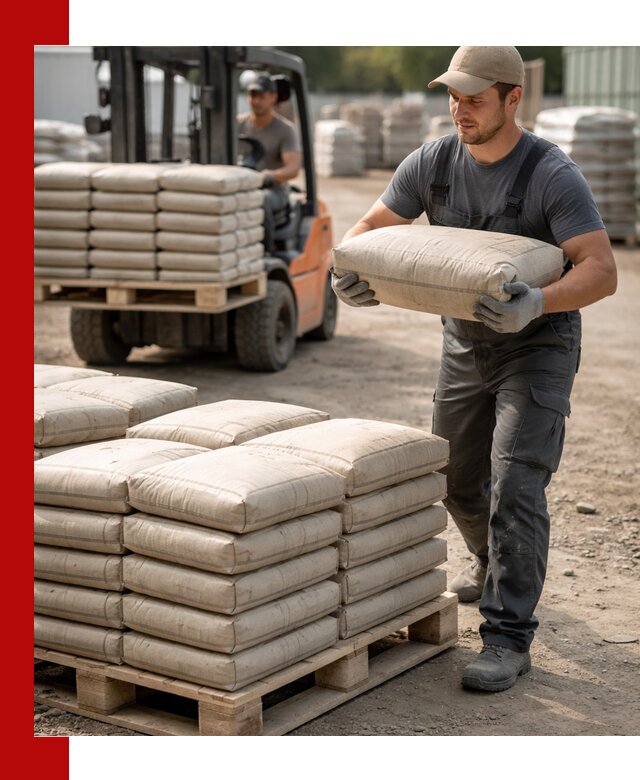 Доставка цемента в мешках оптом и в розницу в Белогорске