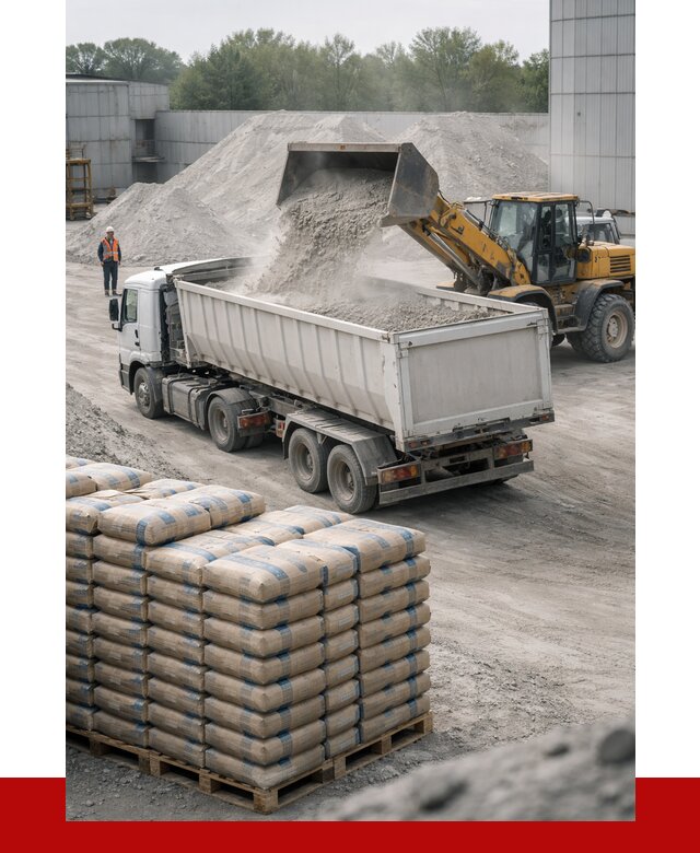 Купить цемент навалом в Белогорске от 5611 р. с доставкой | ПРОНЕРУДБгк