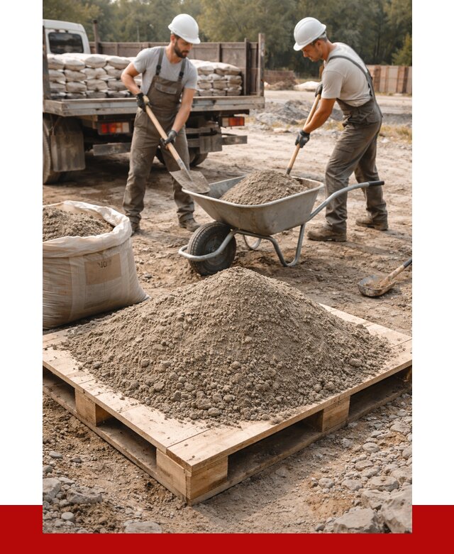 Цементно песчаная смесь М100 в Белогорске от 5305 р. за куб | ПРОНЕРУДБгк