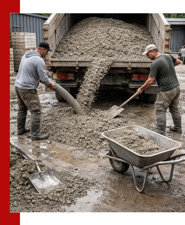 Цементно-песчаная смесь М150 доставка в Белогорске