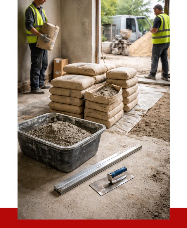 Купить сухую смесь для стяжки в Белогорске от 4591 р. | ПРОНЕРУДБгк