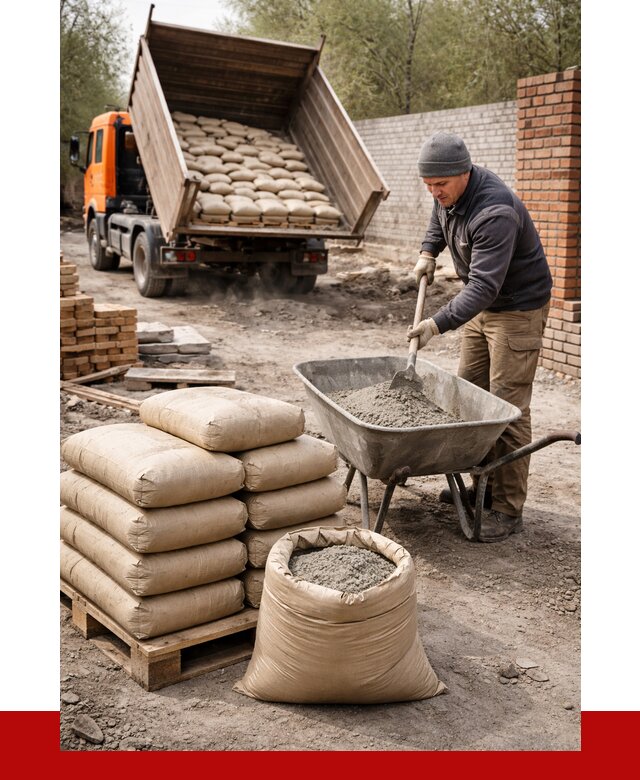 Купить сухую смесь для кладки в Белогорске от 1224 р. | ПРОНЕРУДБгк