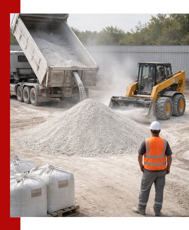 Доставка и продажа известняковой муки в Белогорске