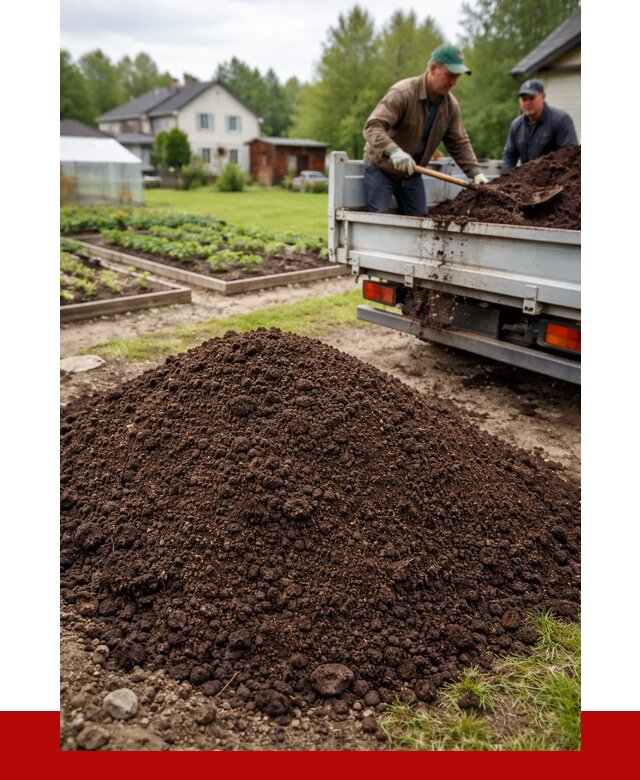 Плодородный грунт в Белогорске с доставкой от 4285 р. | ПРОНЕРУДБгк