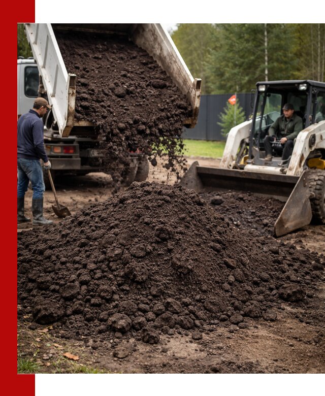 Плодородный грунт с доставкой в Белогорске для садов и огородов