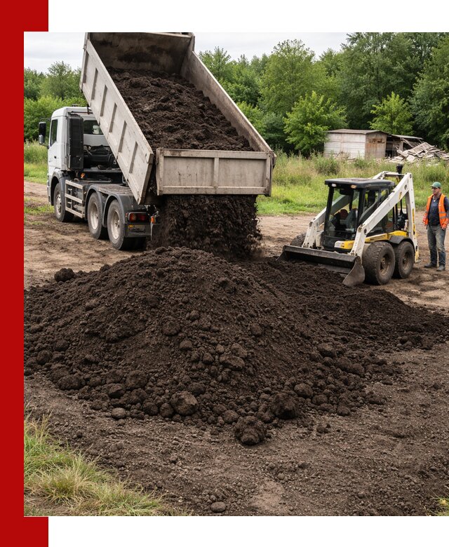 Поставка плодородной земли с доставкой самосвалом в Белогорске