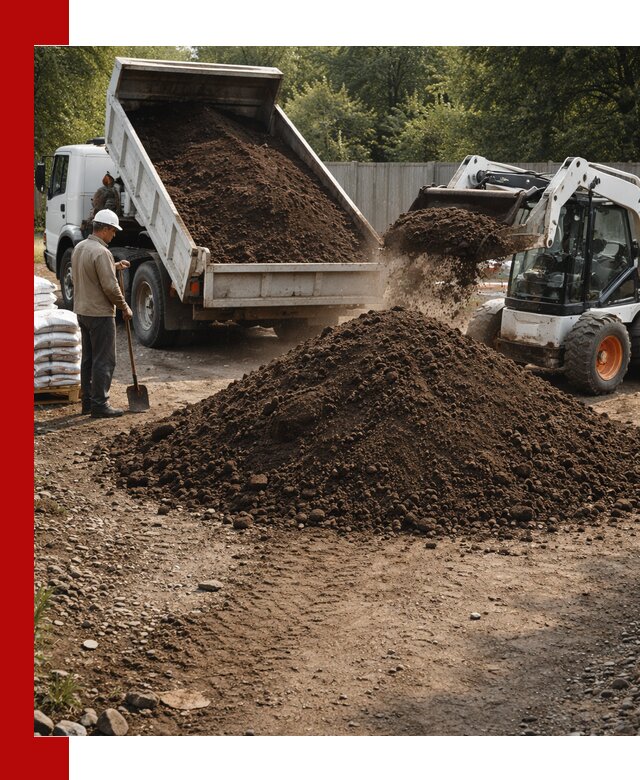 Доставка растительного грунта в Белогорске от производителя оптом и в розницу