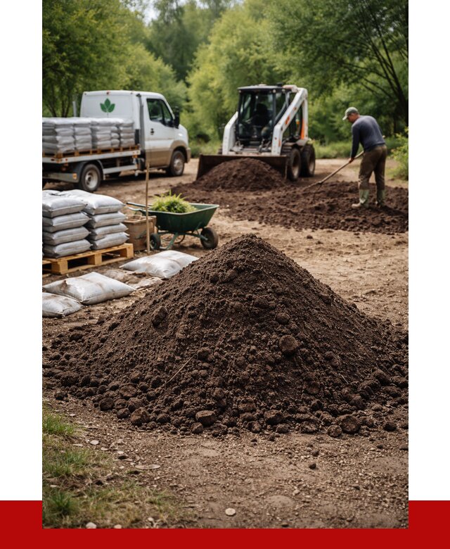 Грунт для озеленения с доставкой в Белогорске от 1836 р. | ПРОНЕРУДБгк