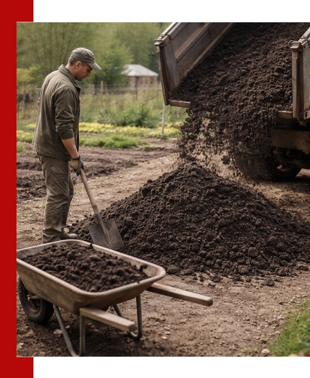 Доставка качественной земли для огорода в Белогорске