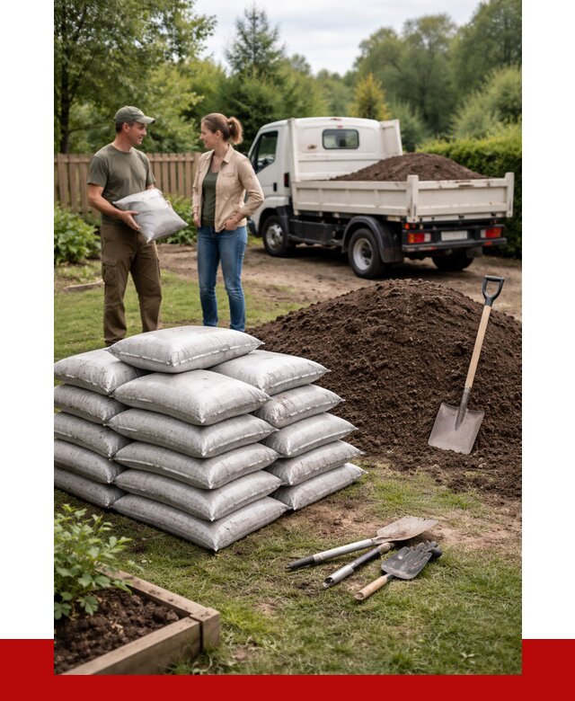 Садовая земля в Белогорске от 1224 р. с доставкой оптом | ПРОНЕРУДБгк