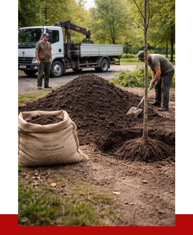 Грунт для посадки деревьев в Белогорске от 1224 р. | ПРОНЕРУДБгк