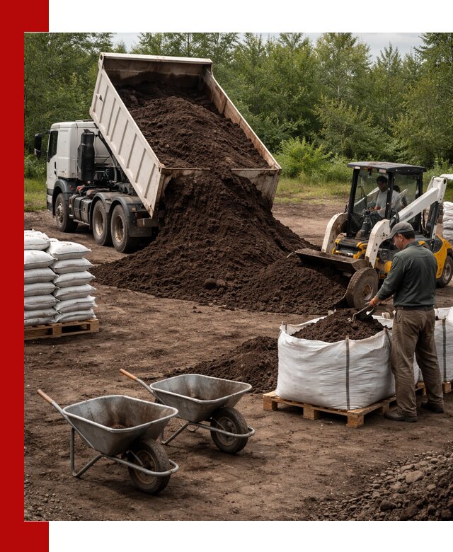 Доставка и продажа торфогрунта в Белогорске оптом и в розницу