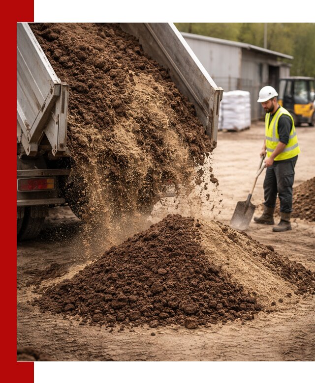 Доставка торфо-песчаной смеси в Белогорске для строительства и озеленения