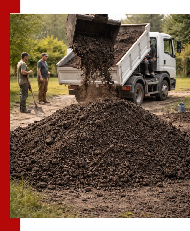 Доставка и продажа чернозема в Белогорске оптом и в розницу