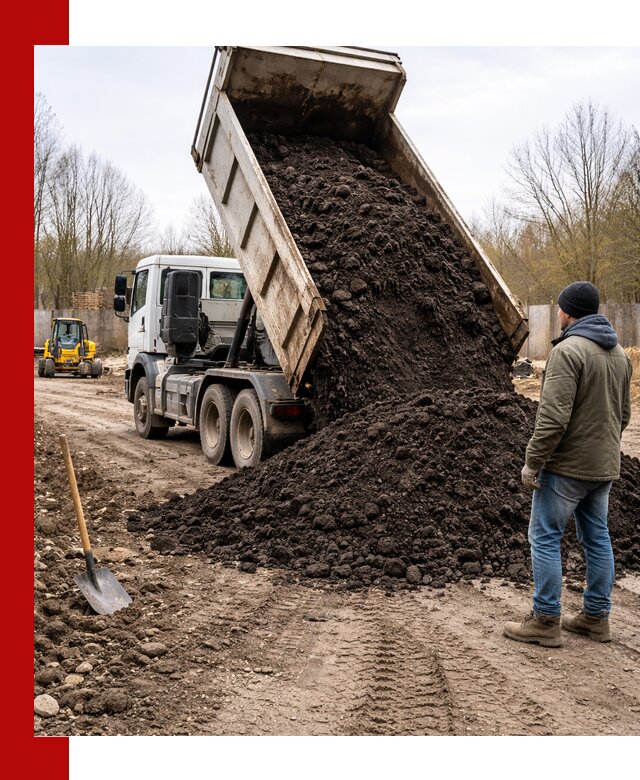 Доставка чернозема навалом в Белогорске быстро и выгодно